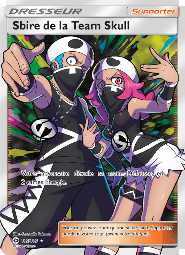 Sbire de la Team Skull – Soleil et Lune 149