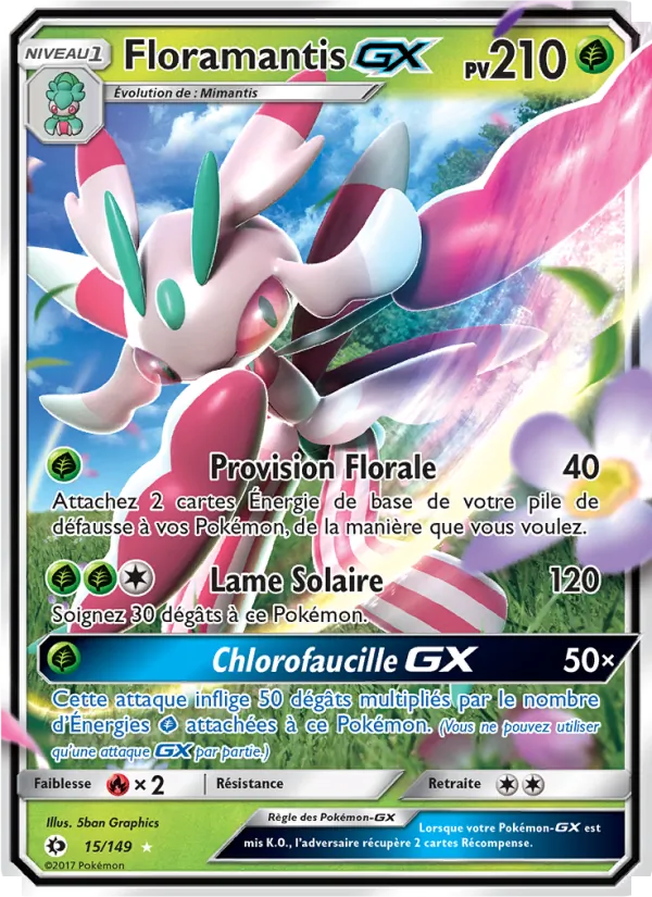 Floramantis GX – Soleil et Lune 15