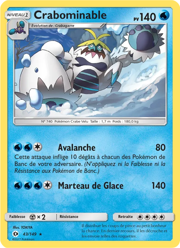 Crabominable – Soleil et Lune 43