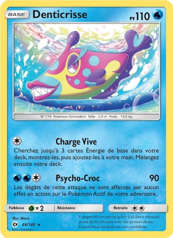 Denticrisse – Soleil et Lune 48