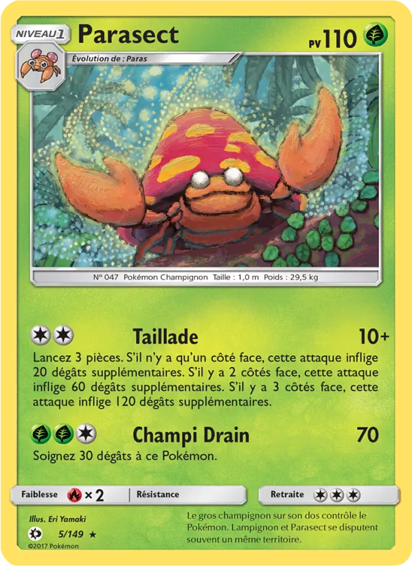 Parasect – Soleil et Lune 5