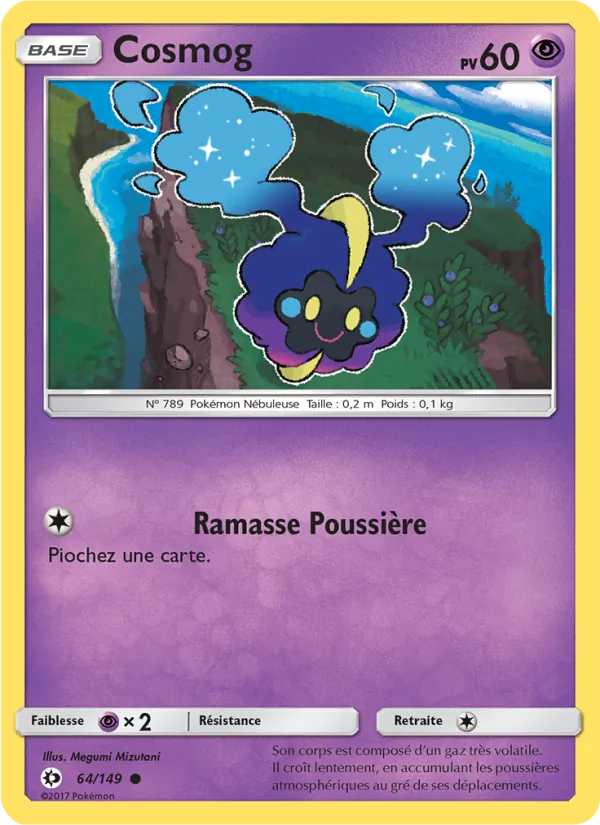 Cosmog – Soleil et Lune 64