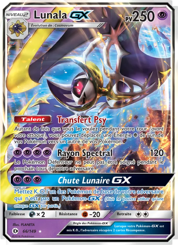 Lunala GX – Soleil et Lune 66