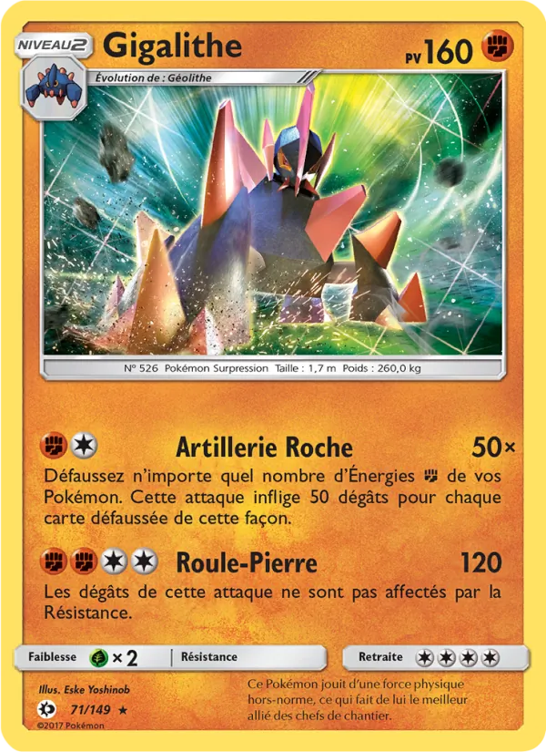 Gigalithe – Soleil et Lune 71