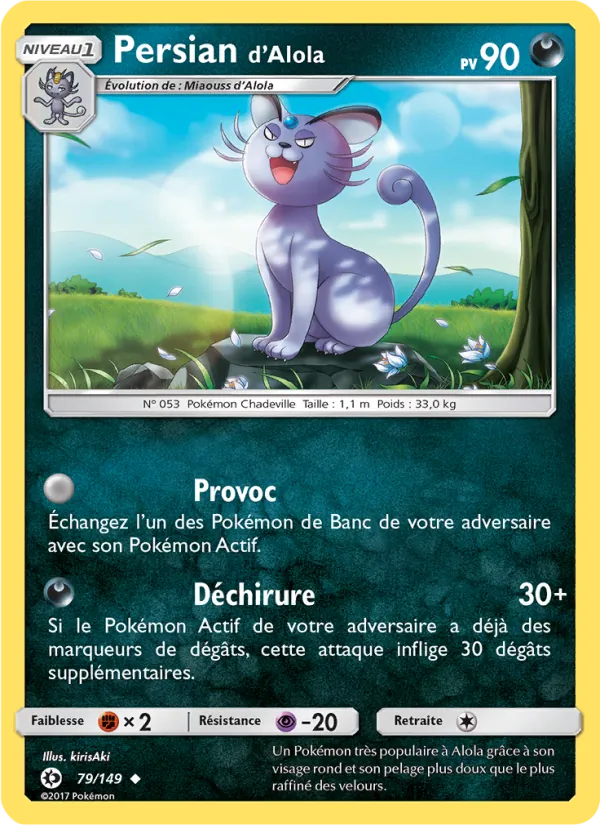 Persian d’Alola – Soleil et Lune 79