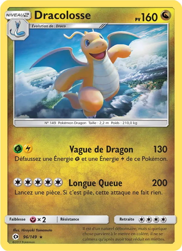 Dracolosse – Soleil et Lune 96