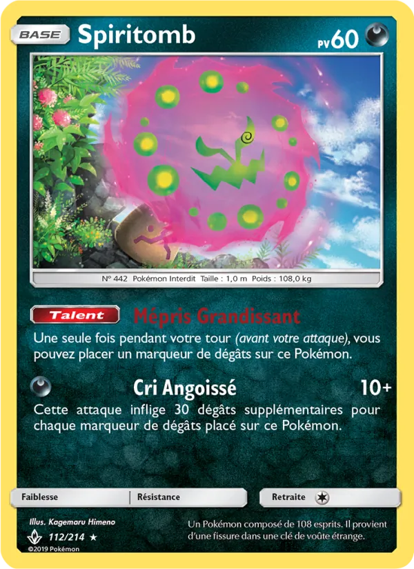 Spiritomb – Alliance Infaillible 112