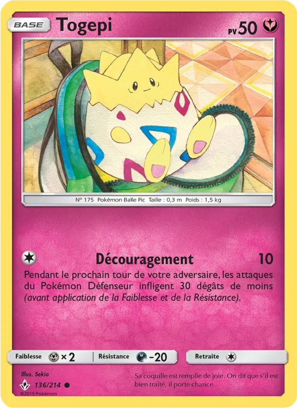 Togepi – Alliance Infaillible 136