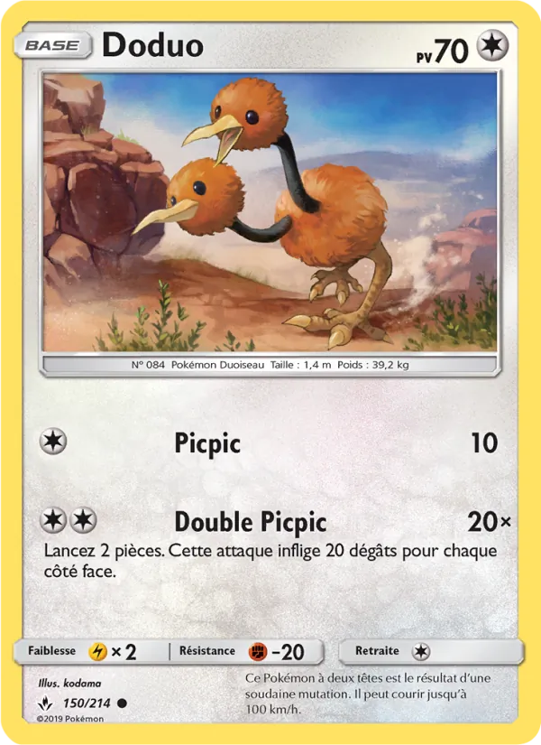 Doduo – Alliance Infaillible 150