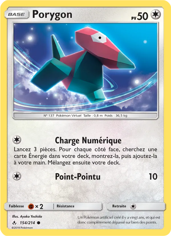 Porygon – Alliance Infaillible 154