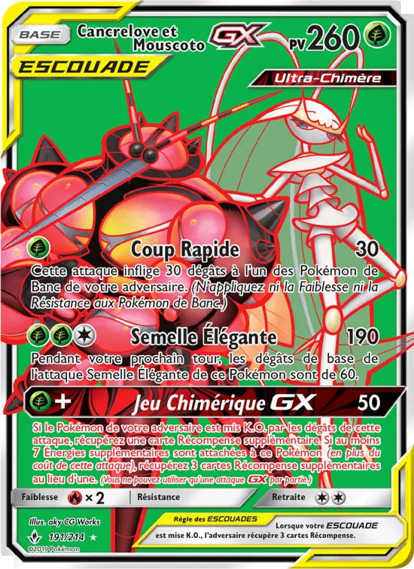 Cancrelove et Mouscoto GX – Alliance Infaillible 191
