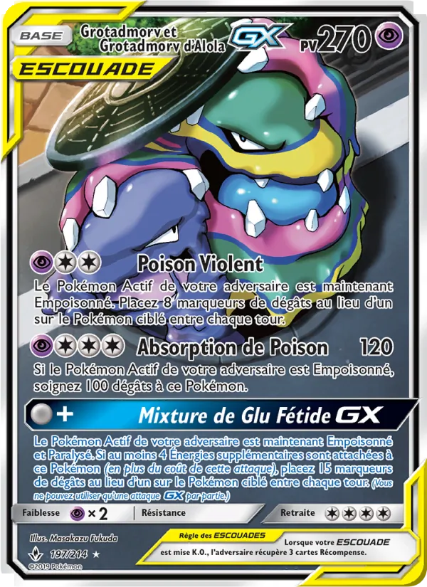 Grotadmorv et Grotadmorv d’Alola GX – Alliance Infaillible 197