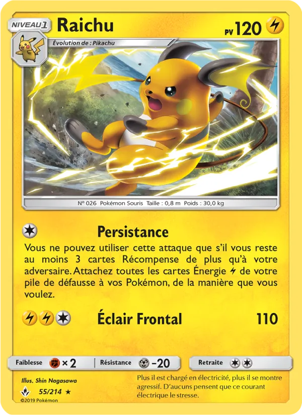 Raichu – Alliance Infaillible 55