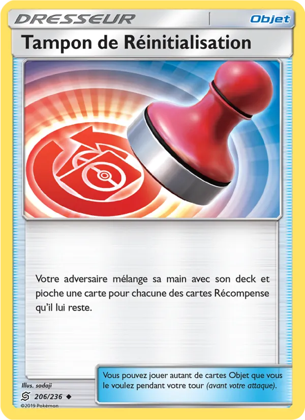Tampon de Réinitialisation – Harmonie des Esprits 206