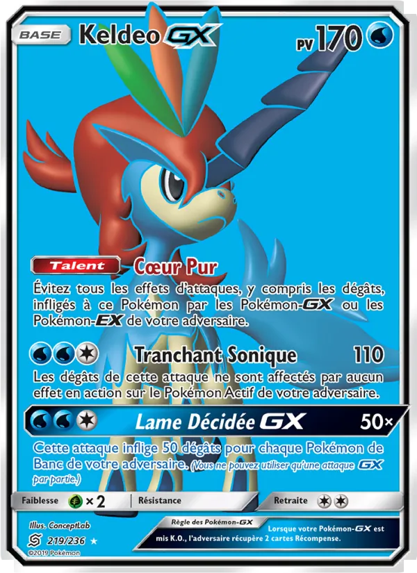 Keldeo GX – Harmonie des Esprits 219