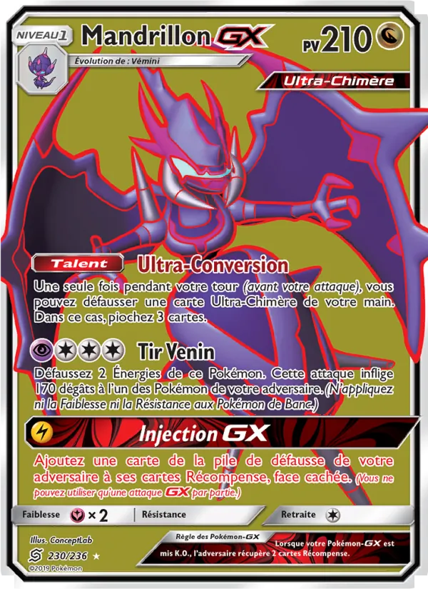 Mandrillon GX – Harmonie des Esprits 230