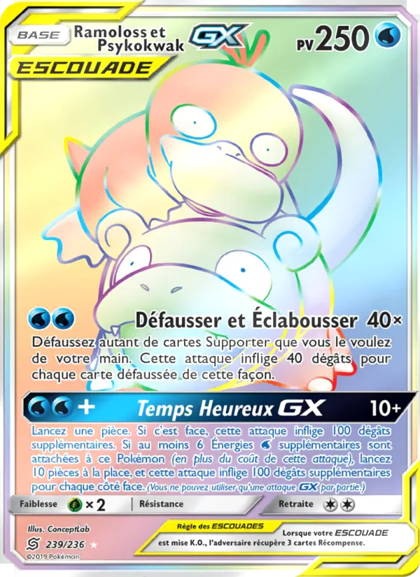 Ramoloss et Psykokwak GX – Harmonie des Esprits 239