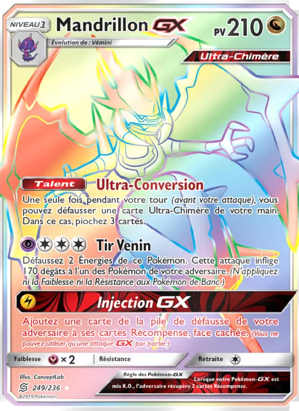Mandrillon GX – Harmonie des Esprits 249