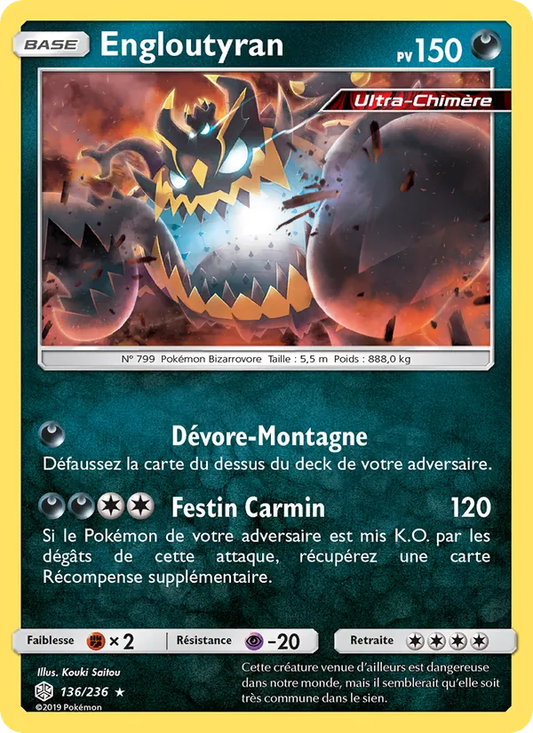 Engloutyran – Éclipse Cosmique 136