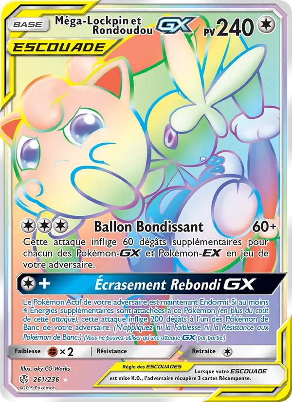 Méga-Lockpin et Rondoudou GX – Éclipse Cosmique 261