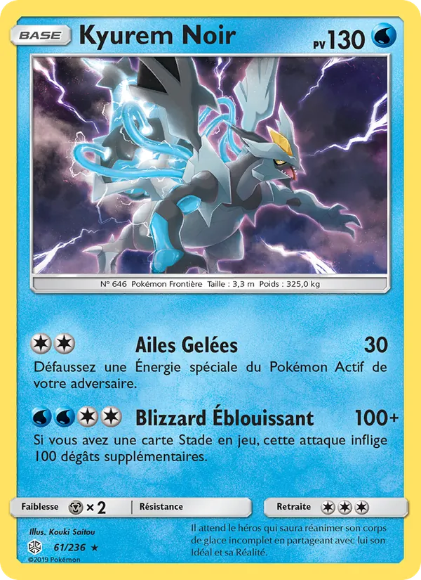 Kyurem Noir – Éclipse Cosmique 61