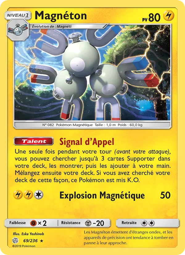 Magnéton – Éclipse Cosmique 69