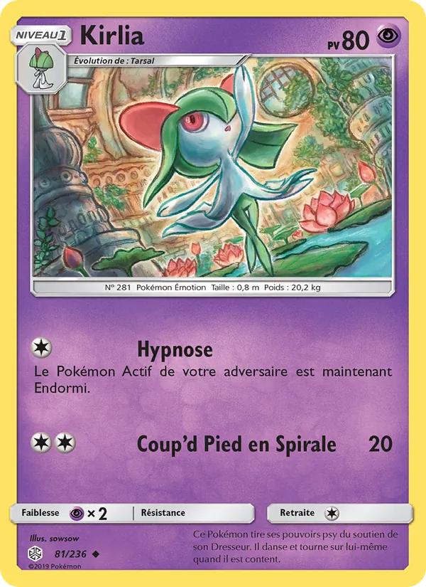 Kirlia – Éclipse Cosmique 81