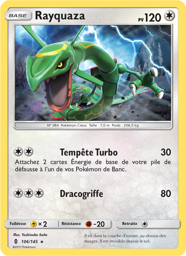 Rayquaza – Gardiens Ascendants 106