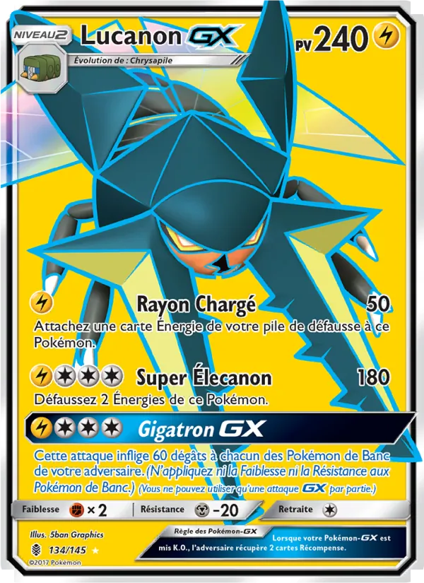 Lucanon GX – Gardiens Ascendants 134