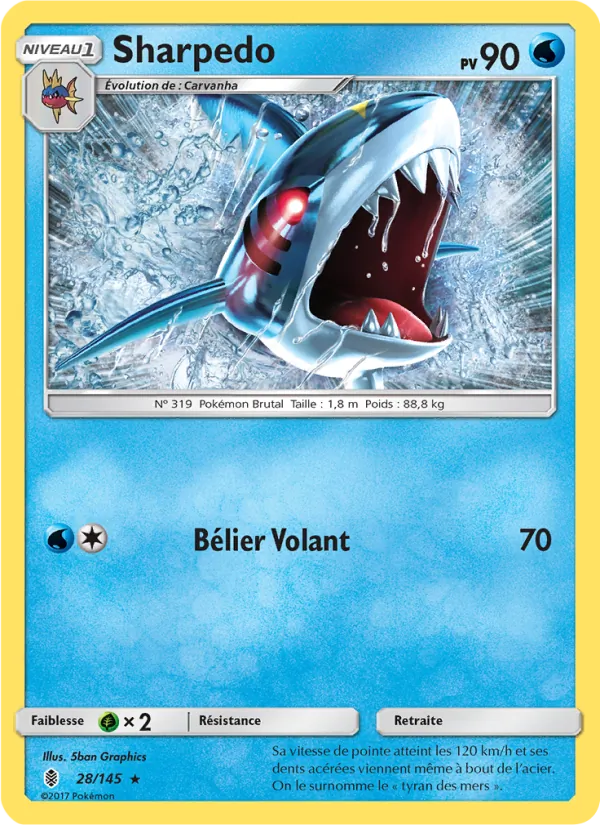 Sharpedo – Gardiens Ascendants 28