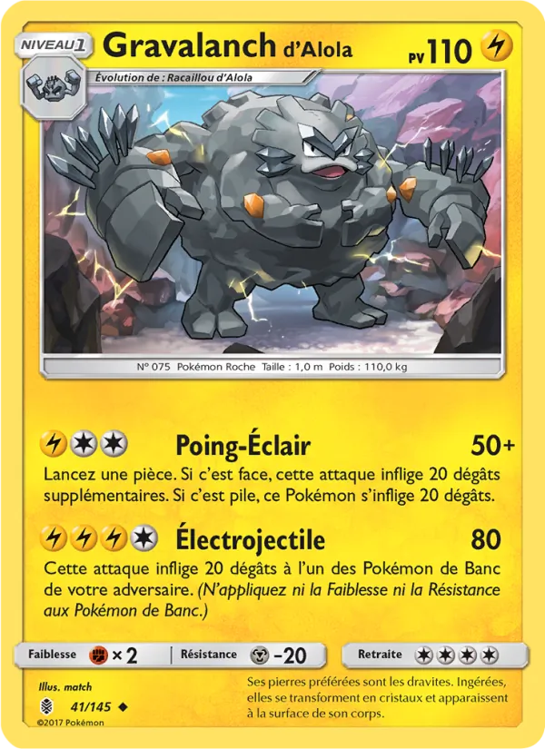 Gravalanch d’Alola – Gardiens Ascendants 41