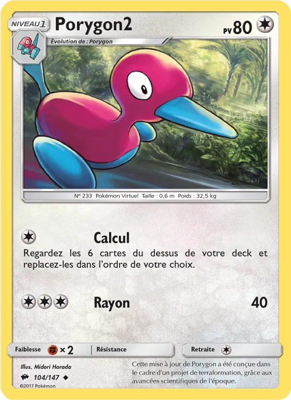 Porygon2 – Ombres Ardentes 104