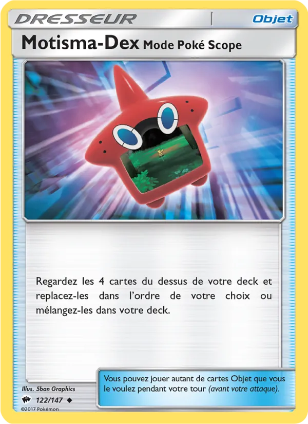 Motisma-Dex – Mode Poké Scope – Ombres Ardentes 122