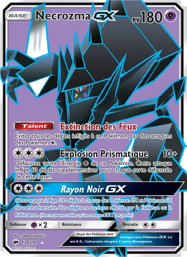 Necrozma GX – Ombres Ardentes 134