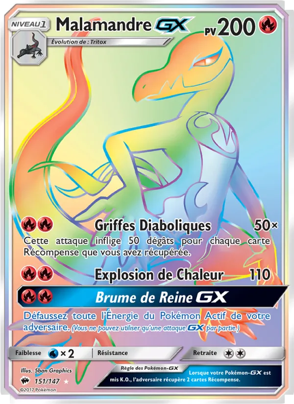 Malamandre GX – Ombres Ardentes 151