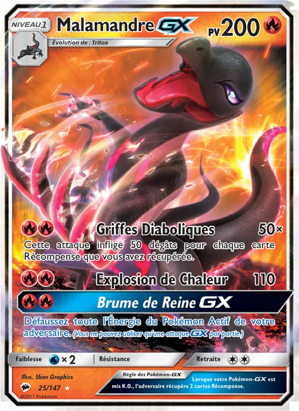 Malamandre GX – Ombres Ardentes 25