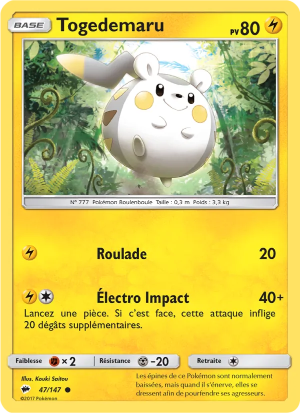Togedemaru – Ombres Ardentes 47