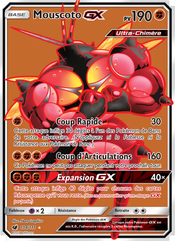 Mouscoto GX – Invasion Carmin 104