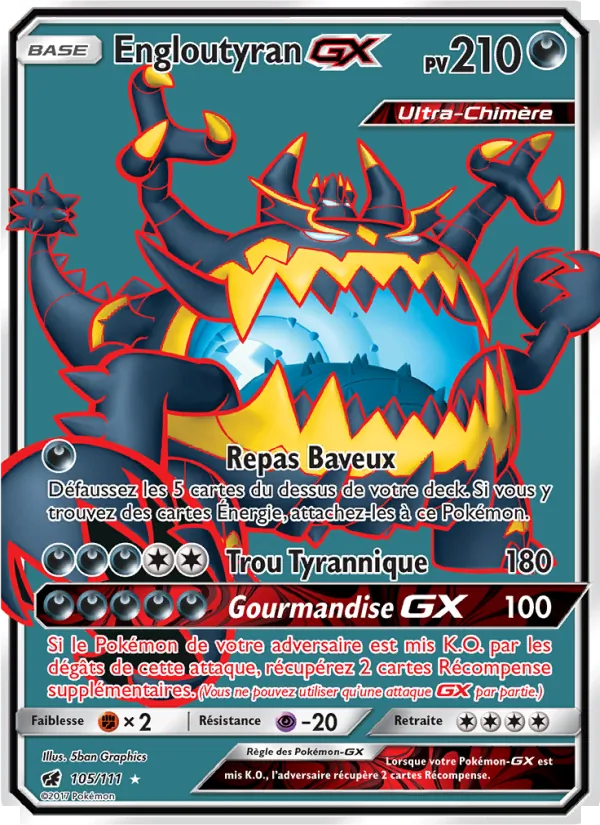 Engloutyran GX – Invasion Carmin 105