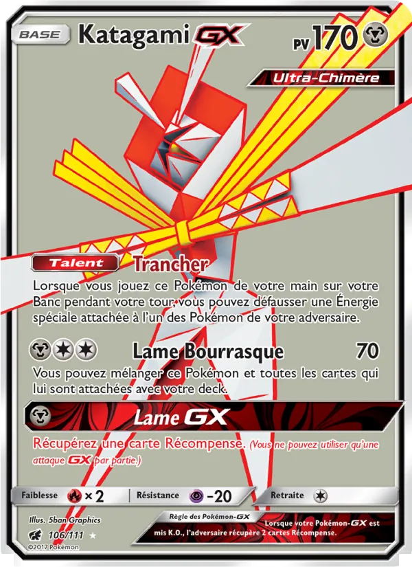 Katagami GX – Invasion Carmin 106