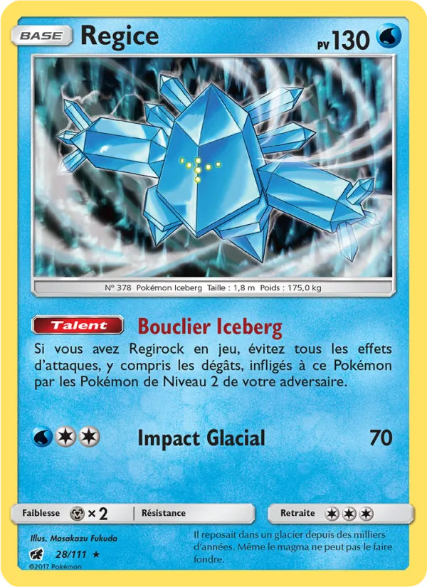 Regice – Invasion Carmin 28
