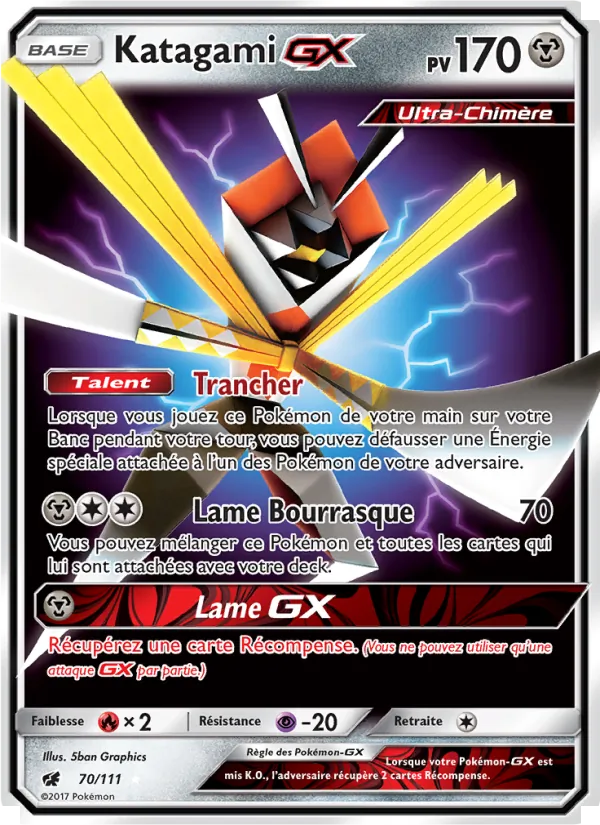 Katagami GX – Invasion Carmin 70