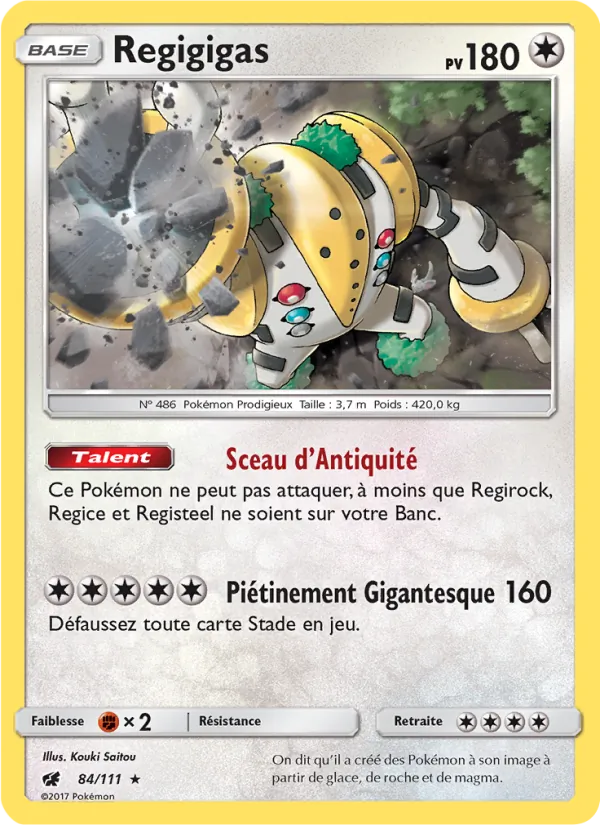 Regigigas – Invasion Carmin 84