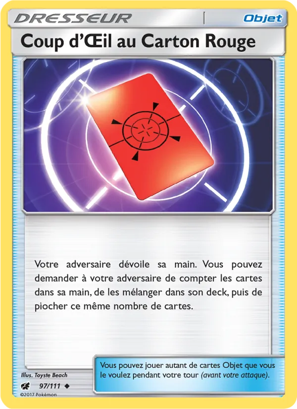 Coup d’Œil au Carton Rouge – Invasion Carmin 97