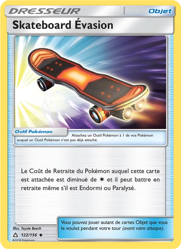 Skateboard Évasion – Ultra-Prisme 122