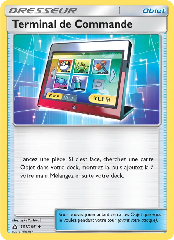 Terminal de Commande – Ultra-Prisme 131
