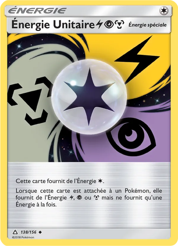 Énergie Unitaire LightningPsychicMetal – Ultra-Prisme 138