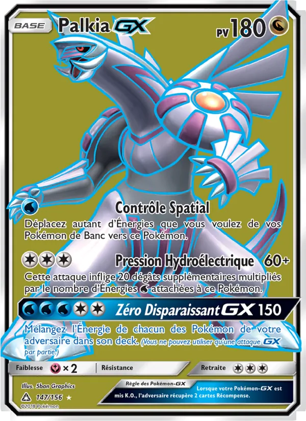 Palkia GX – Ultra-Prisme 147