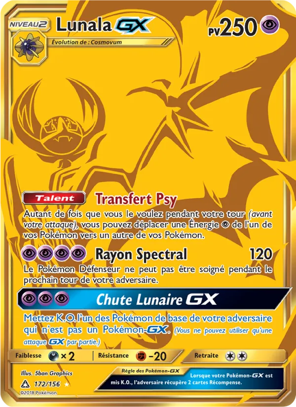 Lunala GX – Ultra-Prisme 172