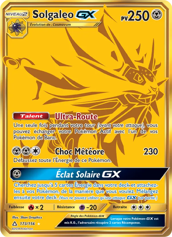 Solgaleo GX – Ultra-Prisme 173